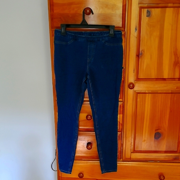 Classic Blue Women's Jeggings - Picture 1 of 3